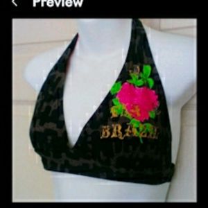 Brazillian Sweet Layla  Halter Top Bathing Suit To
